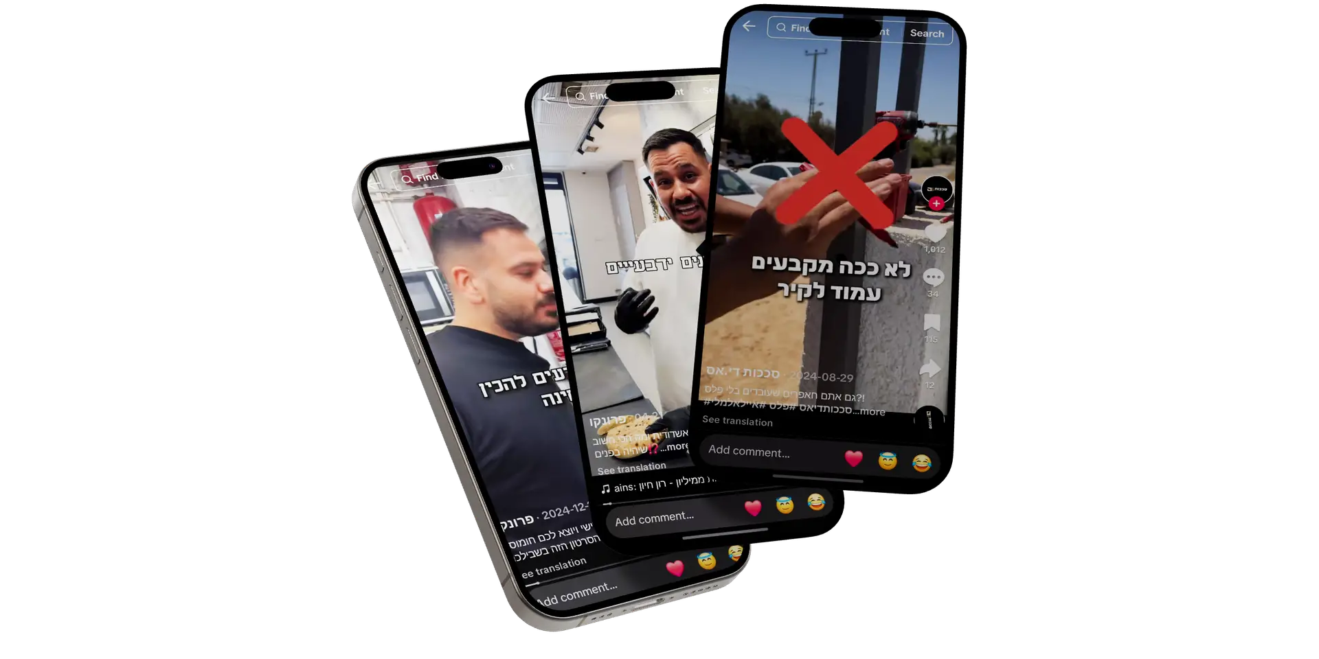 טלפונים של תוצאות לקוחות בשיווק טיקטוק
